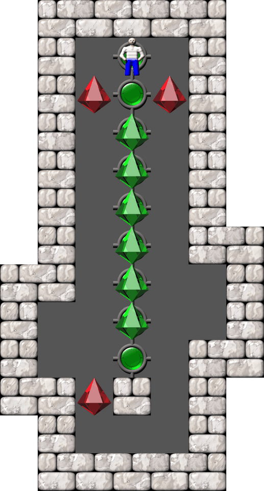Сокобан Fibonacci Challenge уровень 5